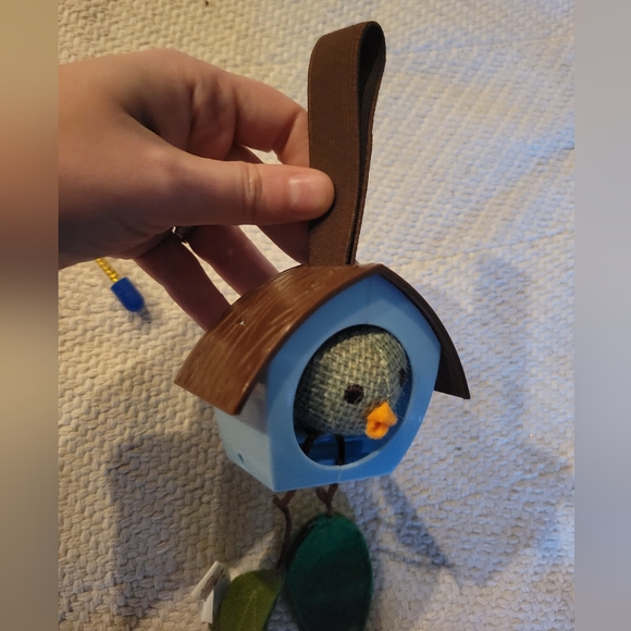 ❤️🩷❤️ Set of 2 cat dangle toys bell wand and feather birdhouse PetLinks - Picture 7 of 9